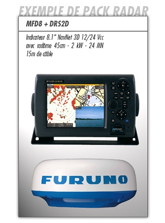 Exemple de pack radar avec DRS2