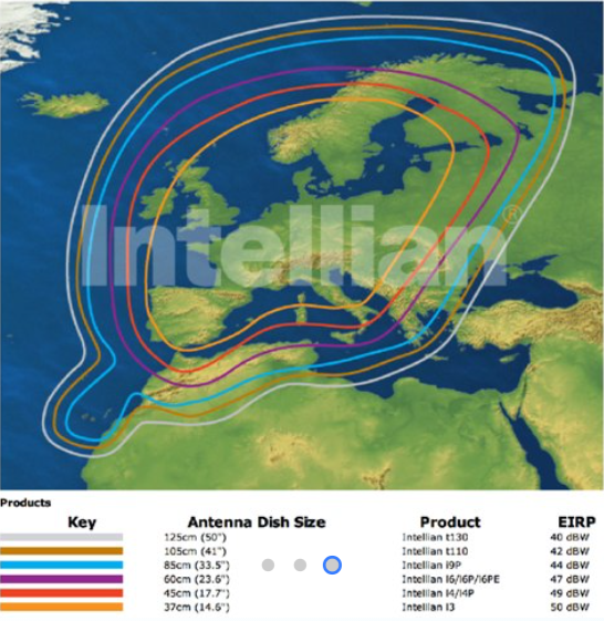 i4 Antenne TV bateau